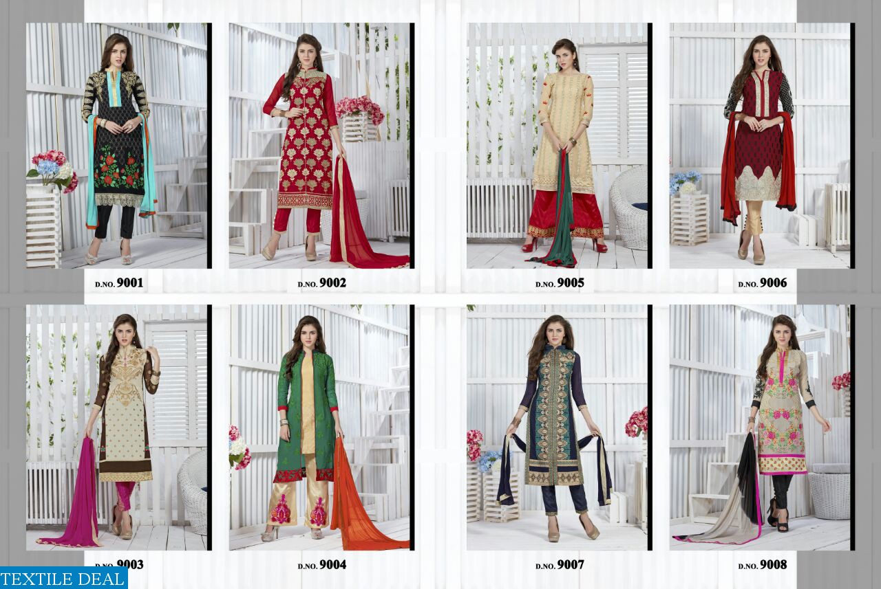 Samira Wholesale pure Georgette Fancy salwar suits